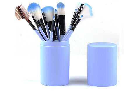 12-Piece Professional Makeup Brush Kit  Lightweight Makeup Brush Set