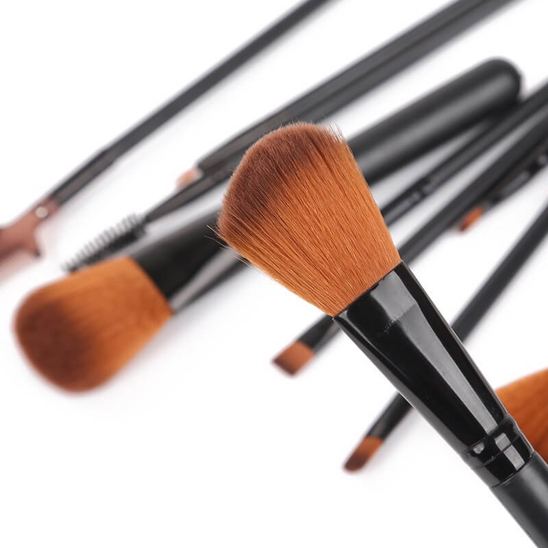 12-Piece Professional Makeup Brush Kit  Lightweight Makeup Brush Set