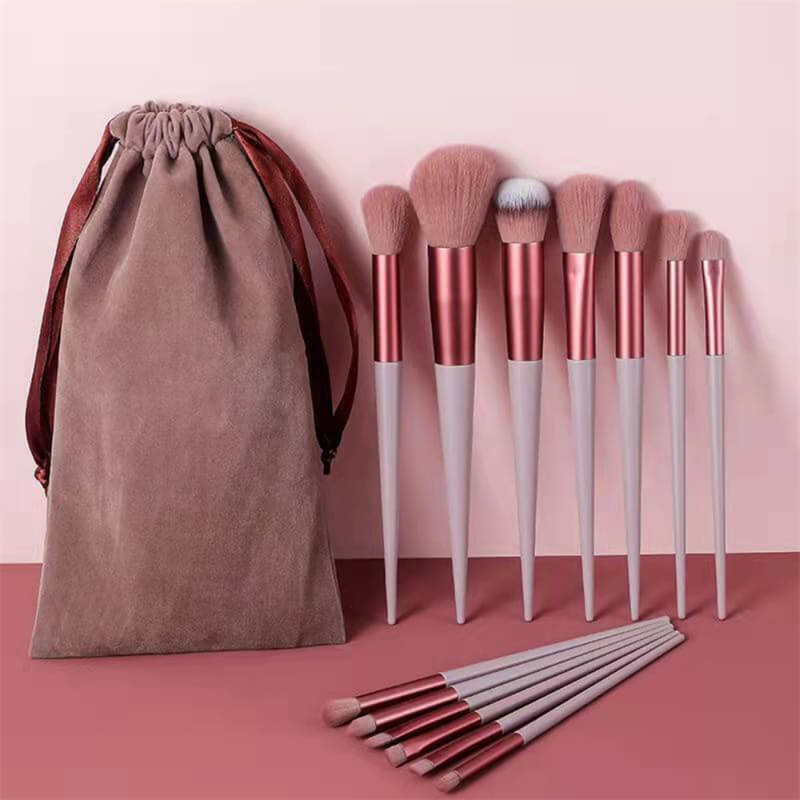 13-Piece Cosmetic Brush Set For Women  Professional Makeup Brush Kit