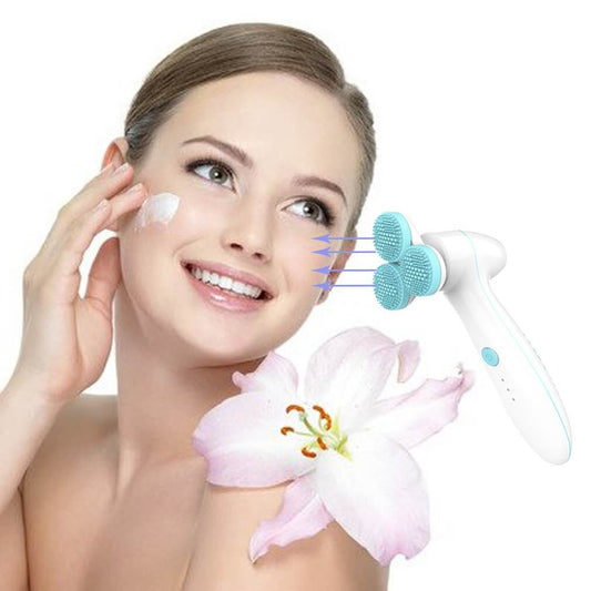 3D Silicone Cleansing Instrument | Three-Round Silicone Cleanser