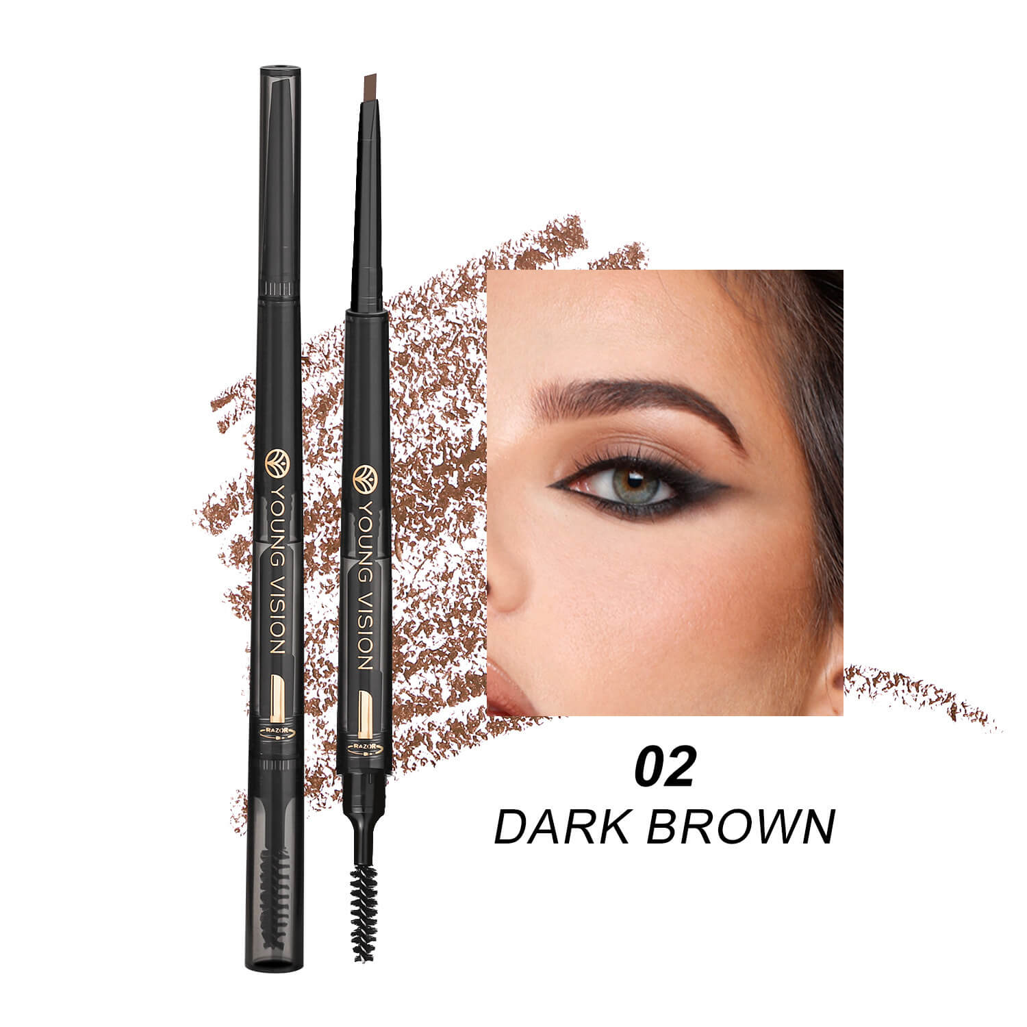Best Waterproof Eyebrow Pencil For Swimming  Fog Sense Eyebrow Pencil