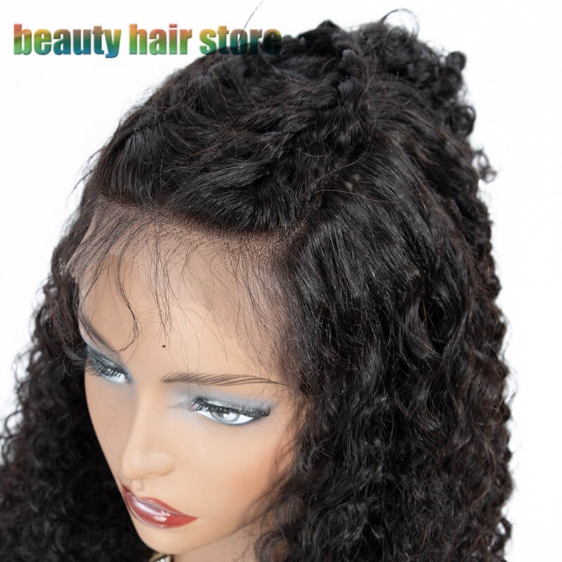 Brazilian Kinky Curly Lace Front Wigs | Kinky Curly Human Hair Wigs