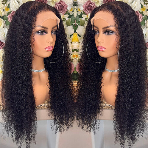 Brazilian Kinky Curly Lace Front Wigs | Kinky Curly Human Hair Wigs