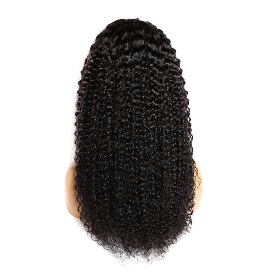   Curly Human Hair Lace Wig Hair Line   Lace Curly Human Hair Wig