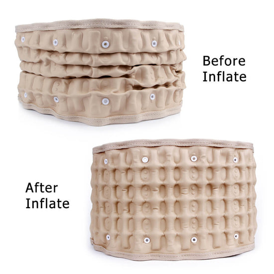 Decompression Spine Belt For Elderly  Inflatable Waist Support Belt