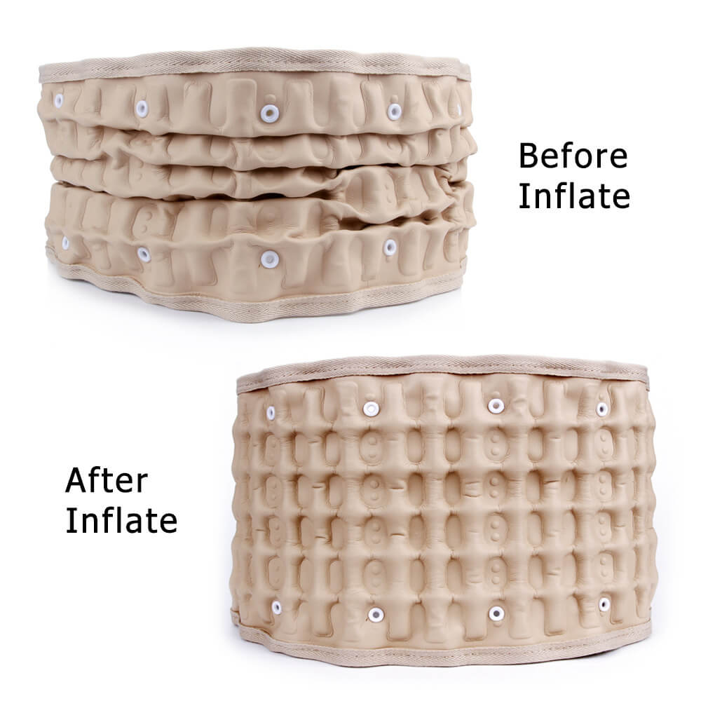 Decompression Spine Belt For Elderly  Inflatable Waist Support Belt