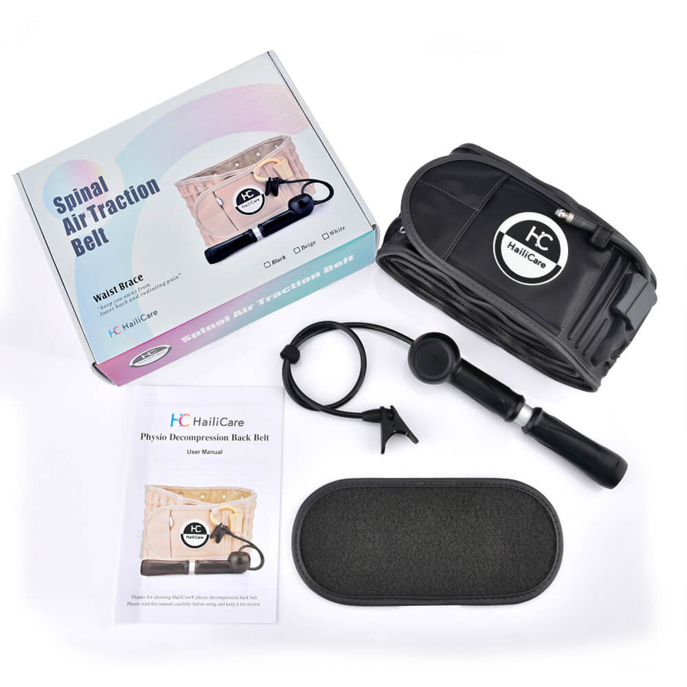 Decompression Spine Belt For Elderly  Inflatable Waist Support Belt
