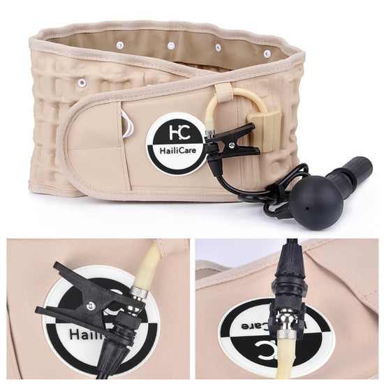 Decompression Spine Belt For Elderly  Inflatable Waist Support Belt
