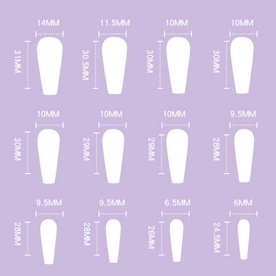 Detachable Fake Nails Easy To Apply | Long Lasting Press On Nails