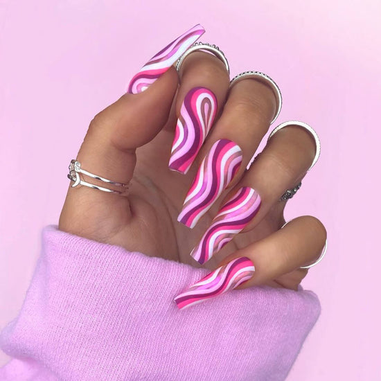 Detachable Fake Nails Easy To Apply | Long Lasting Press On Nails