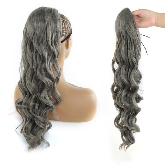 Drawstring Curly Ponytail Extension | Chemical Fiber Ponytail Wig