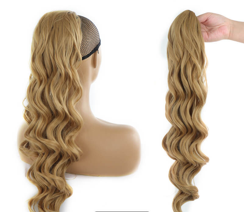 Drawstring Curly Ponytail Extension | Chemical Fiber Ponytail Wig