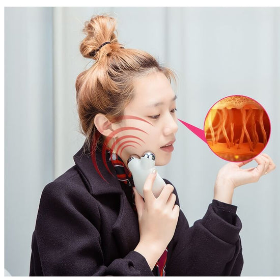 EMS Microcurrent Facial Instrument | Facial Massager For Fine Lines