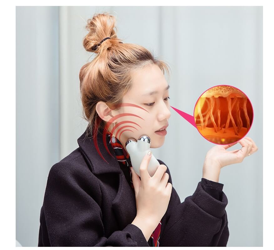 EMS Microcurrent Facial Instrument | Facial Massager For Fine Lines