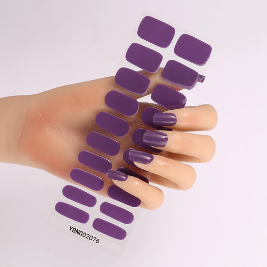 Gel Nail Stickers With Lamp Curing | Semi Cured Gel Nail Stickers