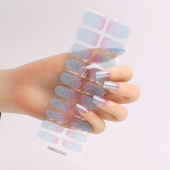 Gel Nail Stickers With Lamp Curing | Semi Cured Gel Nail Stickers