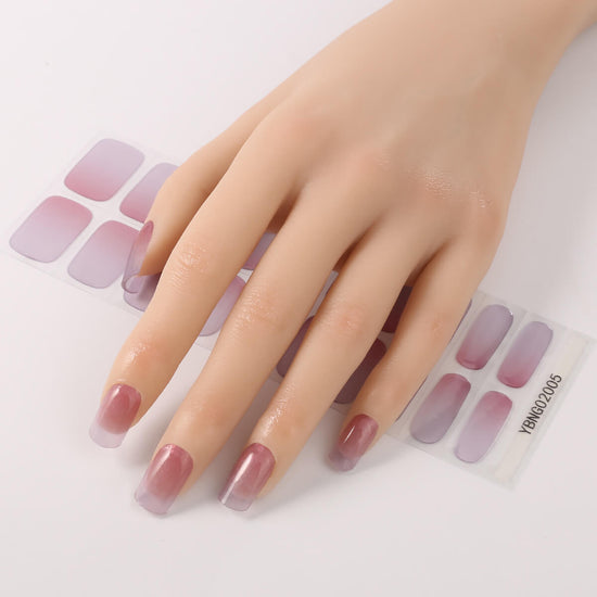 Gel Nail Stickers With Lamp Curing | Semi Cured Gel Nail Stickers