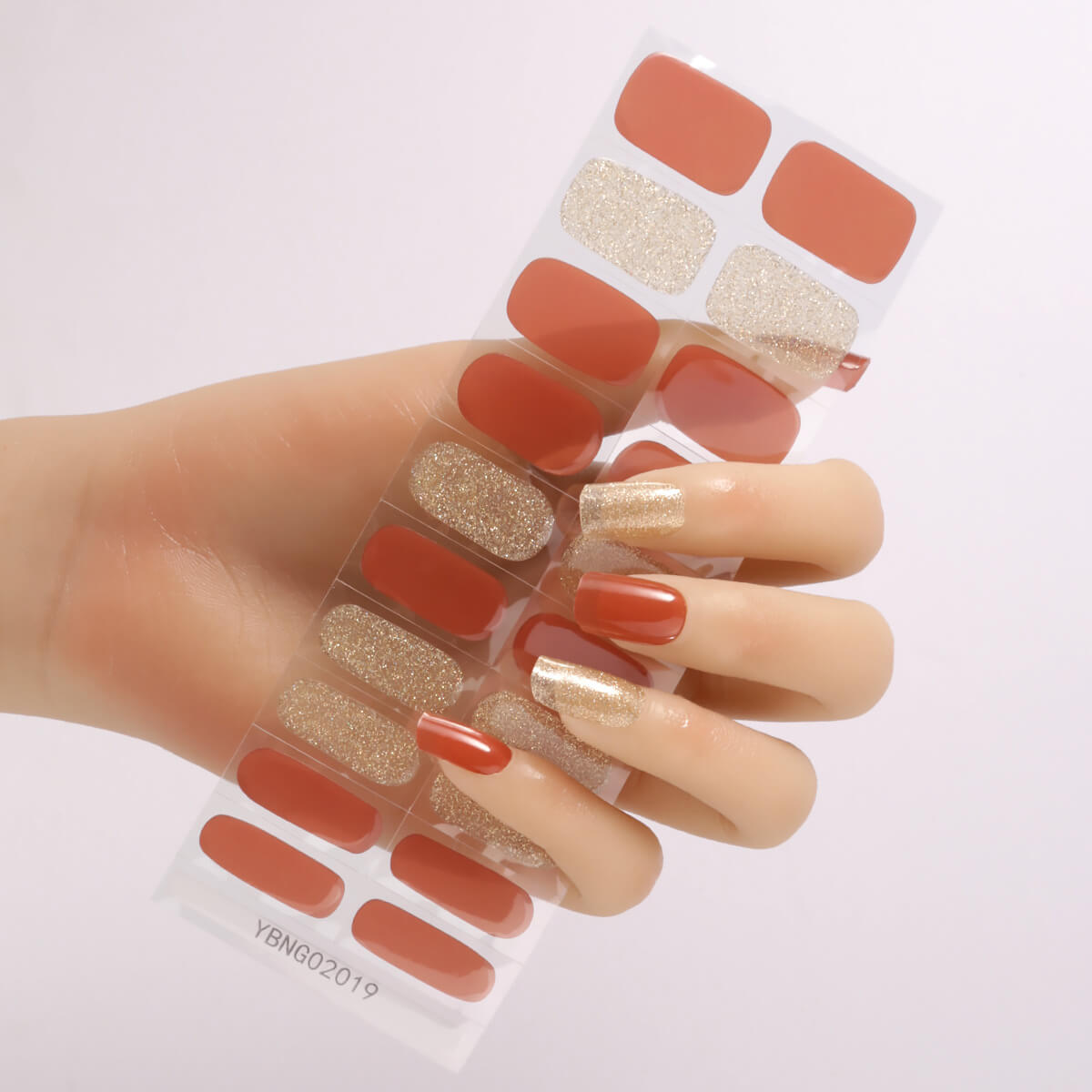 Gel Nail Stickers With Lamp Curing | Semi Cured Gel Nail Stickers