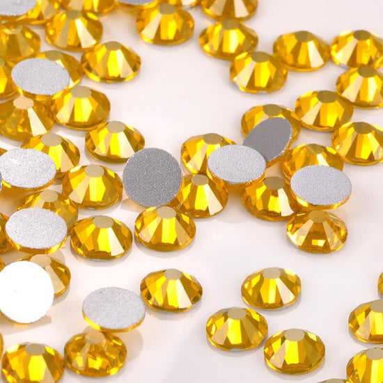 Glass Flat Back Rhinestones For Nails  Nail Drill Accessories