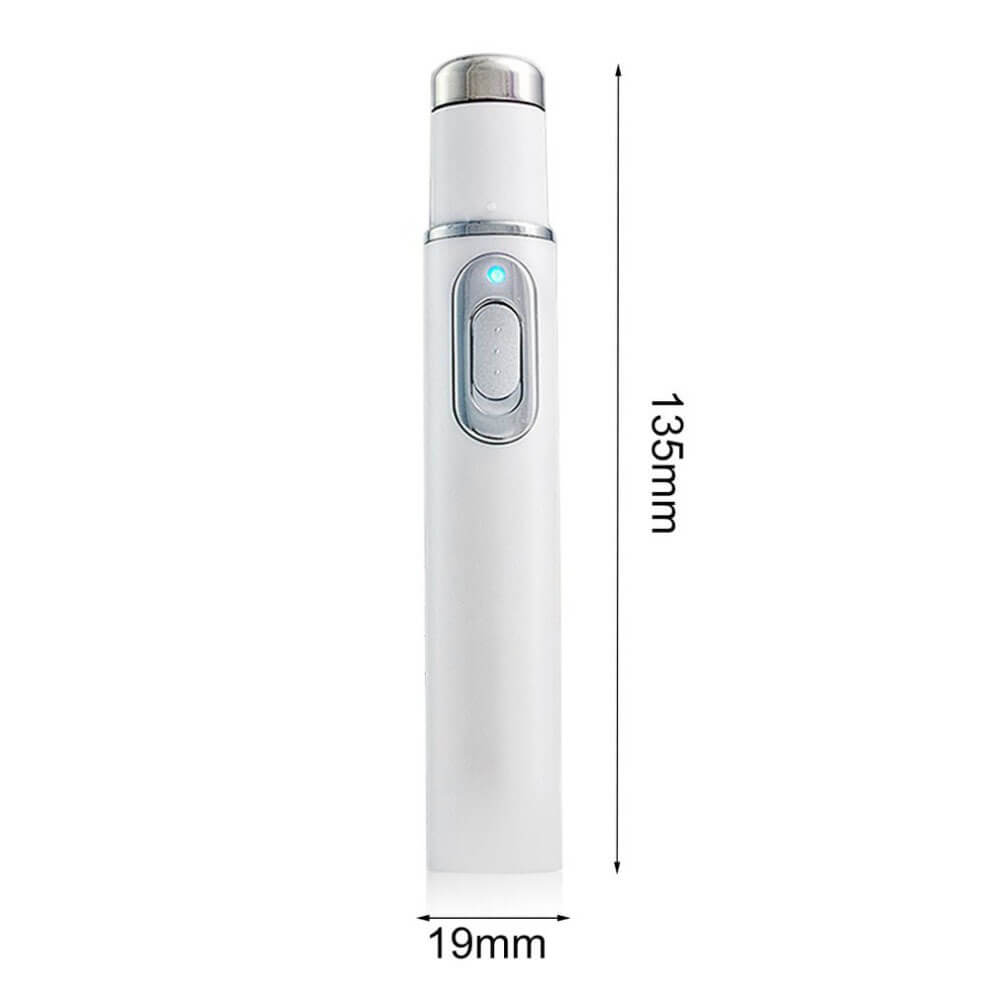 Heated Eye Massager For Dark Circles | Acne Removal Pen Skincare Tool
