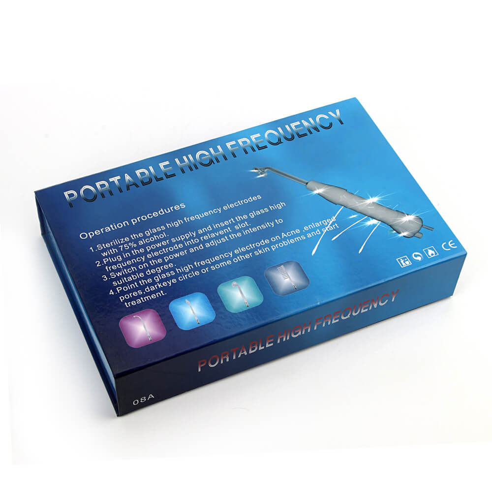 High Frequency Skin Therapy Wand | Facial Electrotherapy Machine
