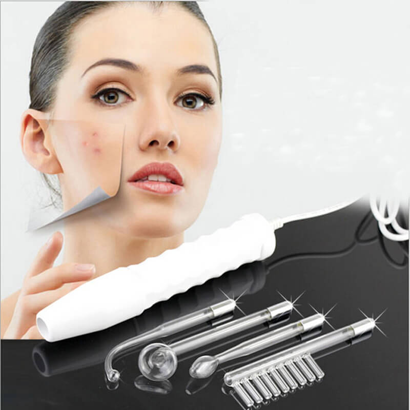 High Frequency Skin Therapy Wand | Facial Electrotherapy Machine