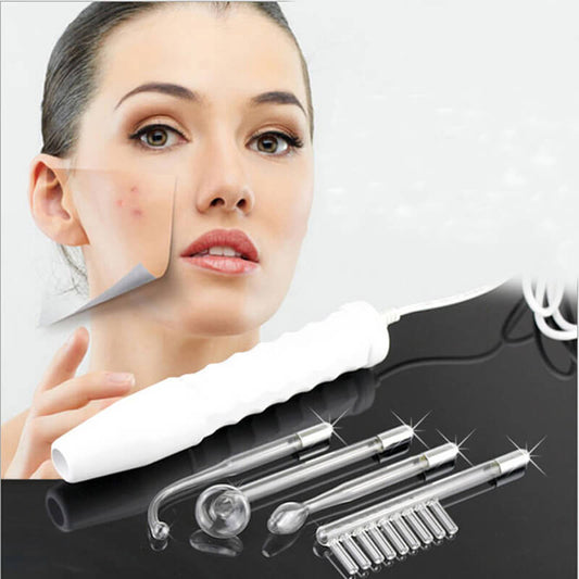 High Frequency Skin Therapy Wand | Facial Electrotherapy Machine