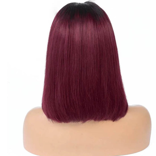 High Quality 1B-99J Lace Front Bob Wig | Colored Bob Human Hair Wig