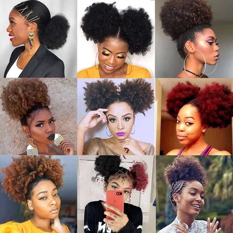 High Volume Curly Ponytail Extension Human | Premium Ponytail Wig Brand