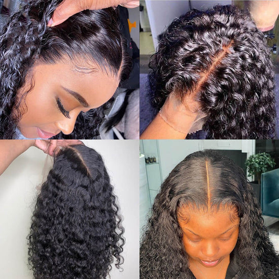   Human Hair Curly Bundles With Frontal And Closure    Human Hair 