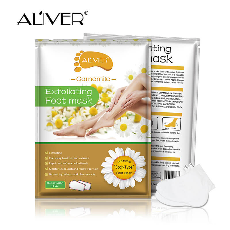 Lavender Foot Mask For Relaxing At Home | ALIVER Lavender Foot Mask