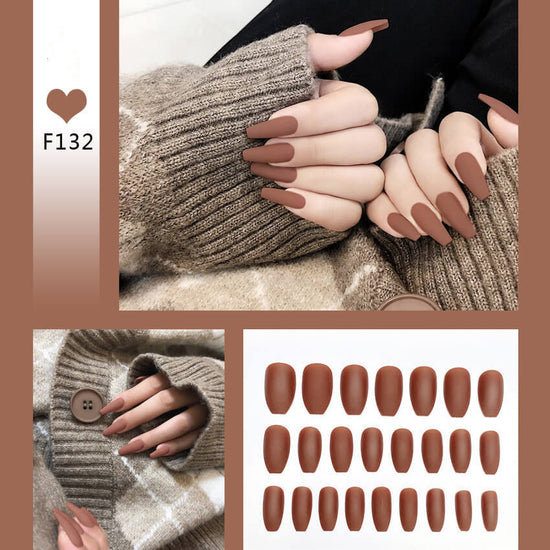 Luxury Handmade Press On Nails  Reusable Fake Nails Designs