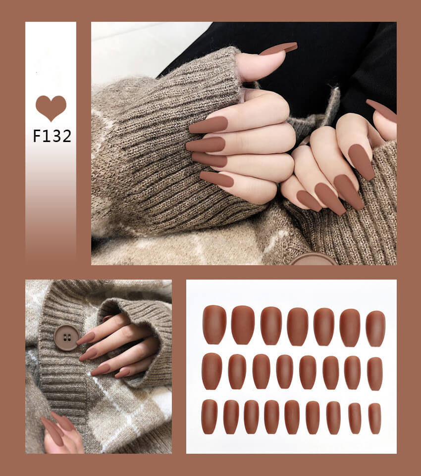 Luxury Handmade Press On Nails  Reusable Fake Nails Designs