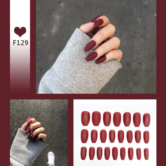 Luxury Handmade Press On Nails  Reusable Fake Nails Designs