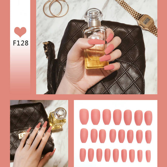 Luxury Handmade Press On Nails  Reusable Fake Nails Designs