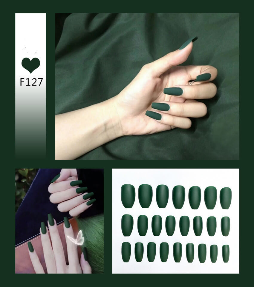 Luxury Handmade Press On Nails  Reusable Fake Nails Designs