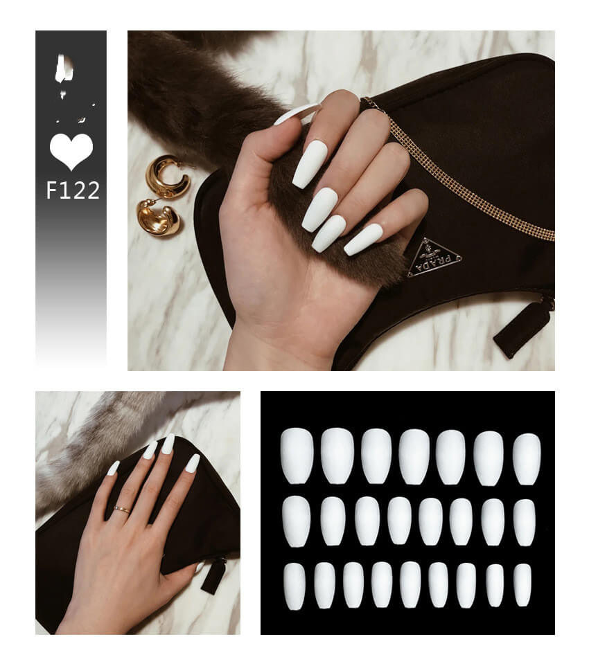 Luxury Handmade Press On Nails  Reusable Fake Nails Designs