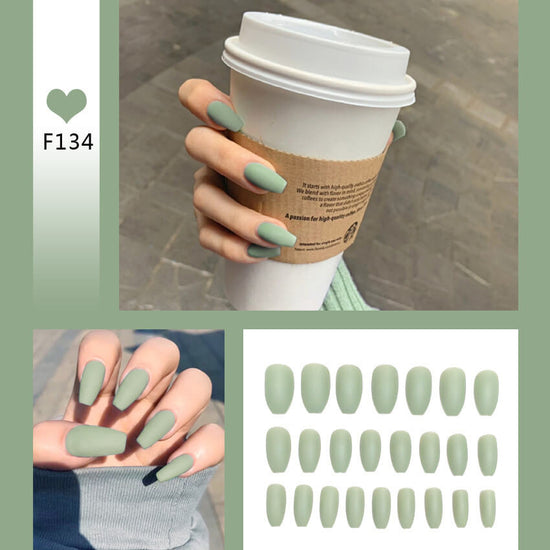 Luxury Handmade Press On Nails  Reusable Fake Nails Designs