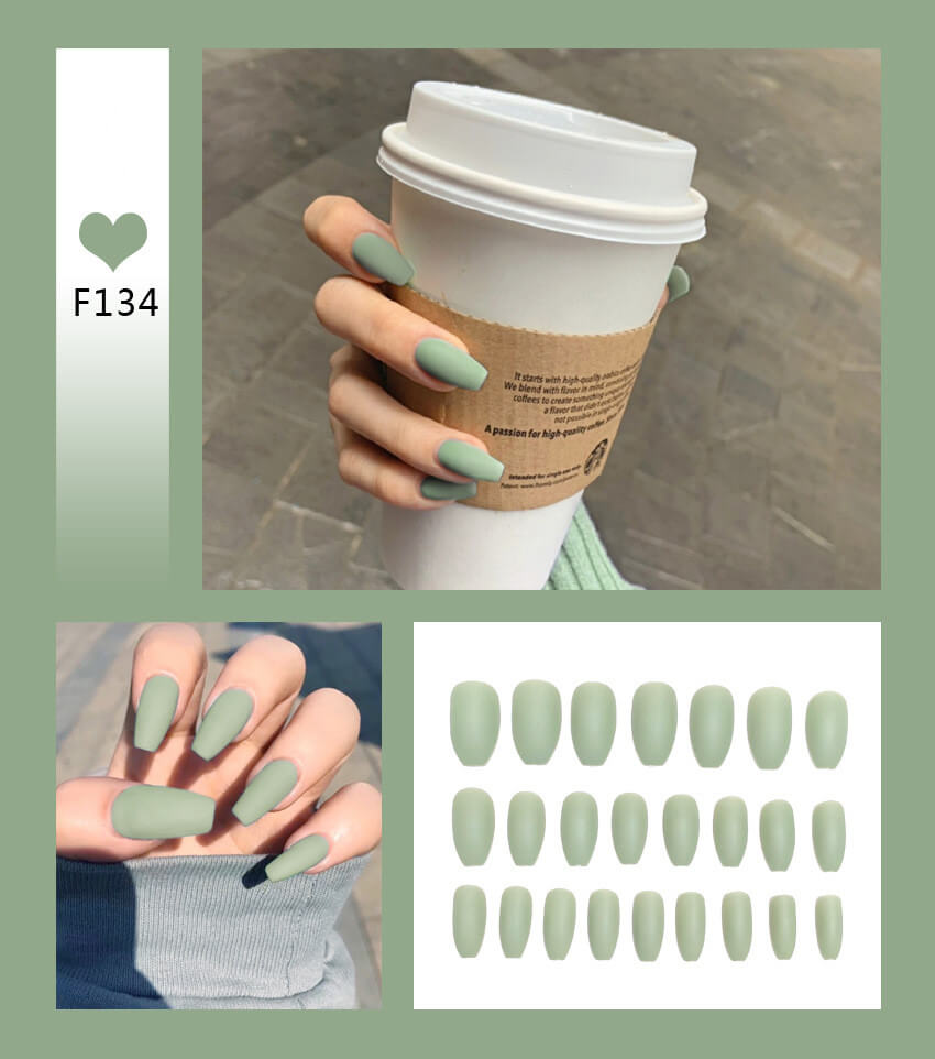 Luxury Handmade Press On Nails  Reusable Fake Nails Designs