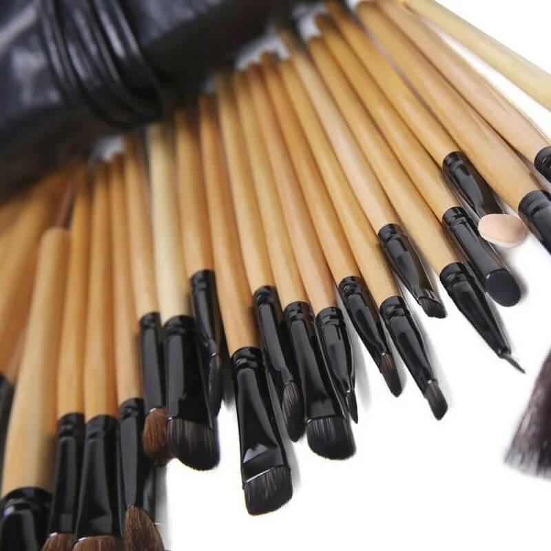 Makeup Brushes For Powder And Foundation  Makeup Brush Set 24 Pcs