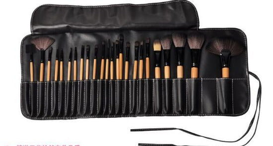 Makeup Brushes For Powder And Foundation  Makeup Brush Set 24 Pcs