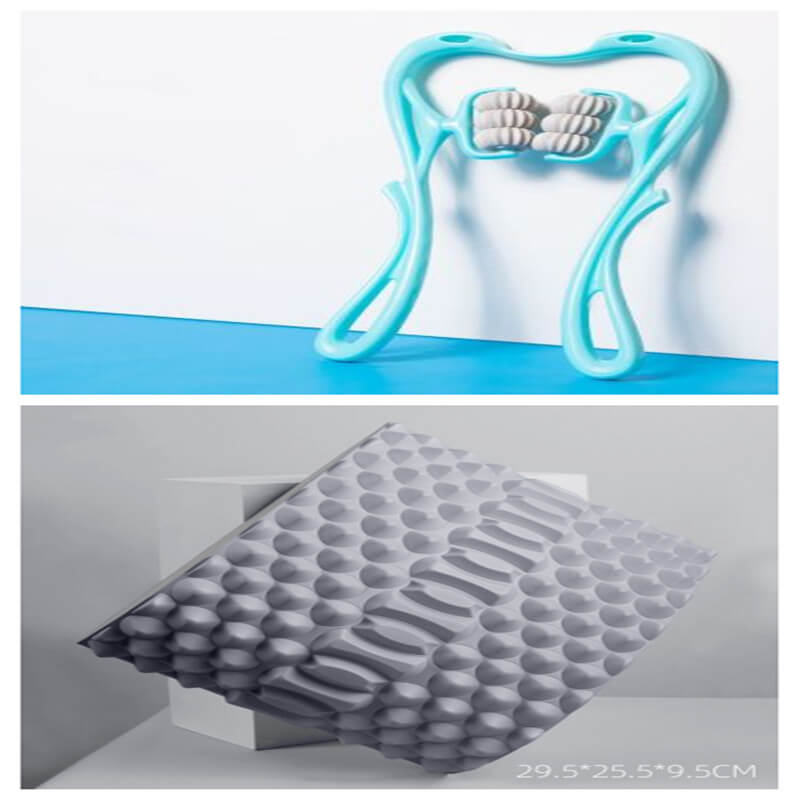 Manual Six-Wheel Massage Tool  Improve Blood Circulation Neck Tool