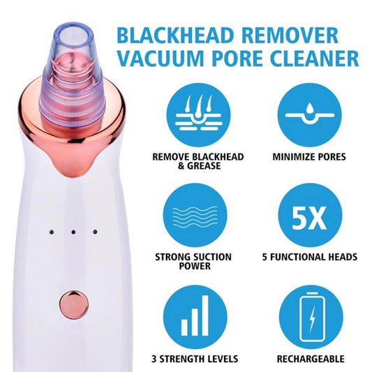 Microcrystalline Blackhead Remover Device | Electric Acne Pore Cleanser