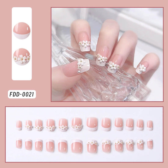 Moon And Stars Nail Set  | Custom Zodiac Themed Fake Nails