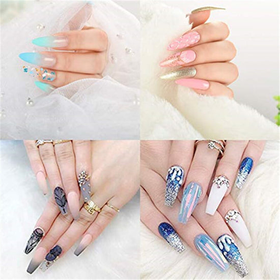 Non Marking press On Nails For Natural Nails | No Damage Fake Nails