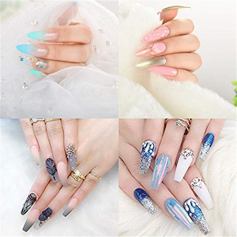 Non Marking press On Nails For Natural Nails | No Damage Fake Nails