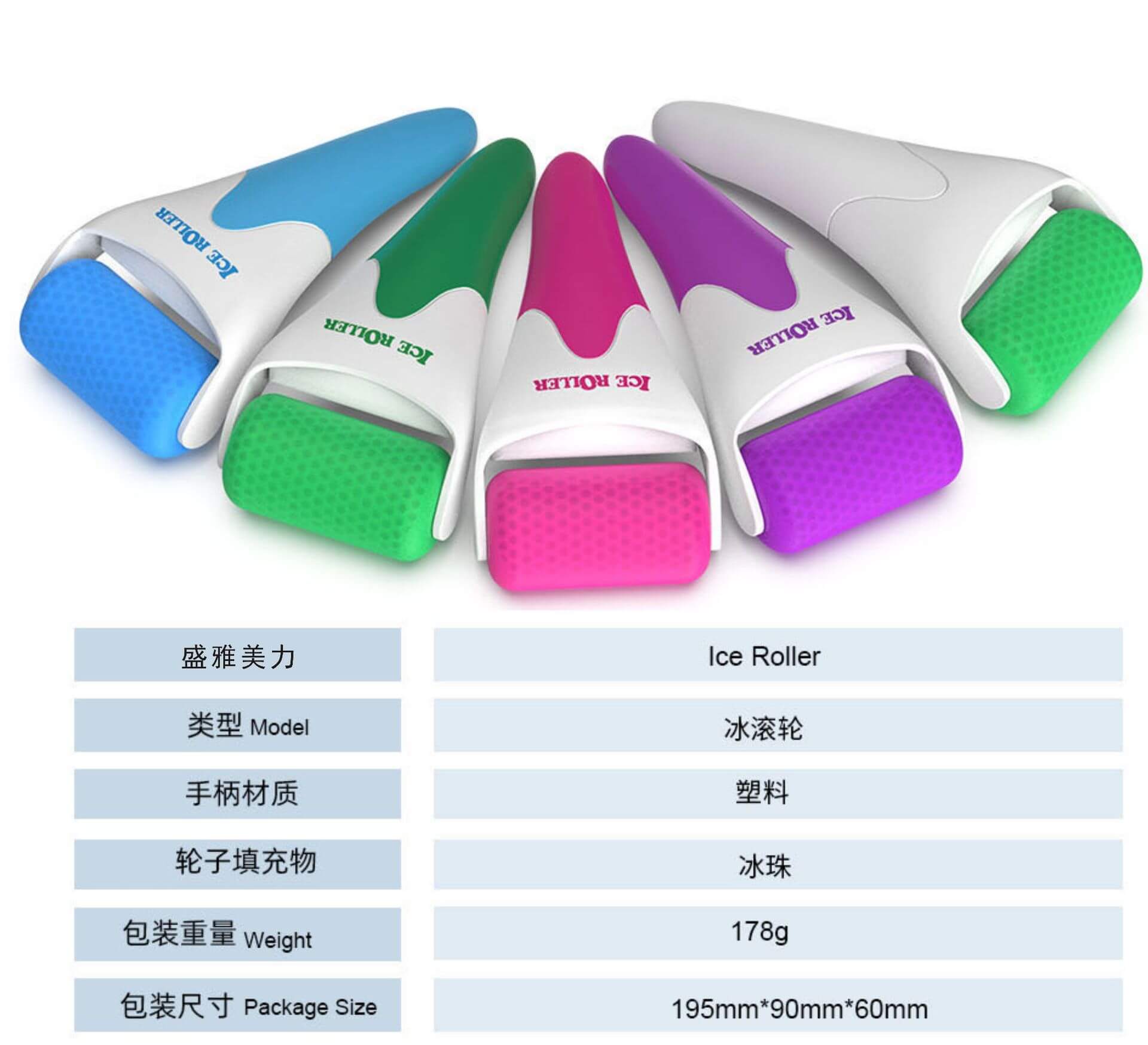 Reusable Ice Roller for Puffy Eyes and Acne | Cold Therapy Facial Tool