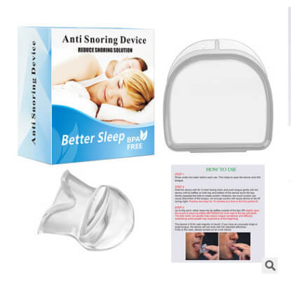 Soft Silicone Tongue Device for Snoring Relief | Anti-Snoring Device