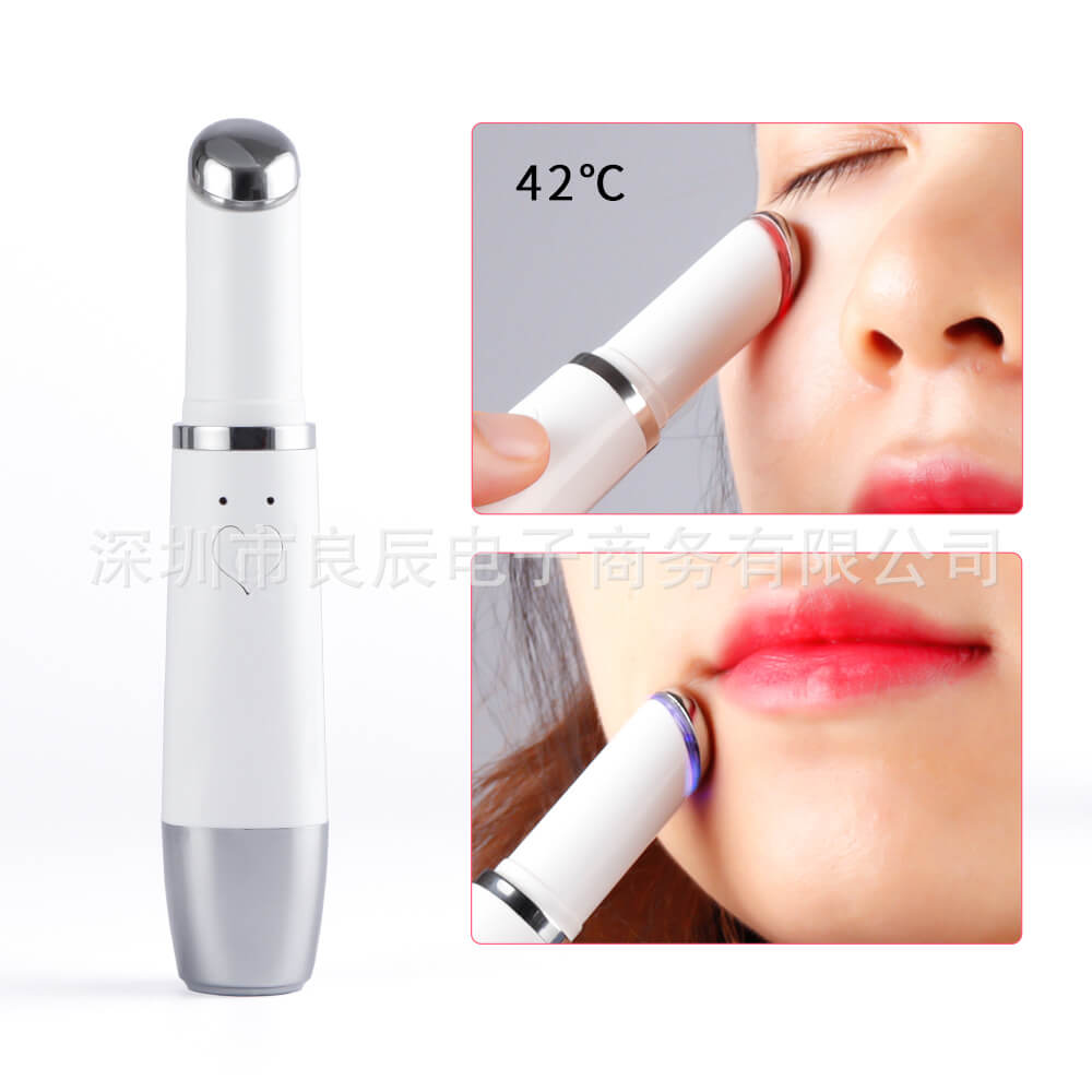 USB Rechargeable Eye Massage Pen for Dark Circles  Eye Lifting Device